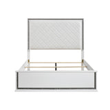Lumin White 5pc Bedroom Set - Ornate Home
