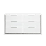 Lumin White 5pc Bedroom Set - Ornate Home