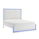 Lumin Blue California King Bed