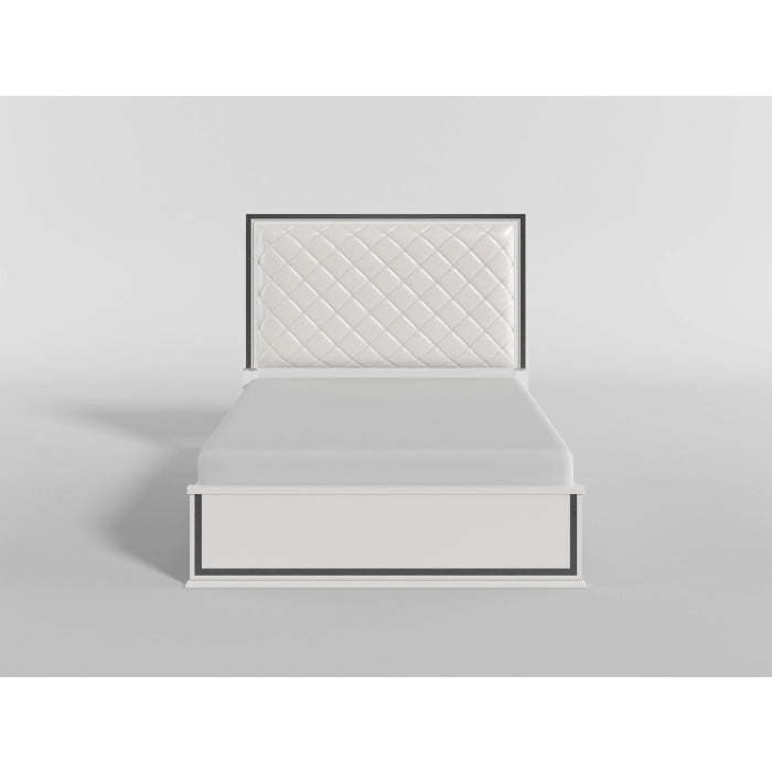 Lumin White California King Bed