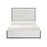 Lumin White California King Bed