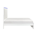 Lumin White California King Bed