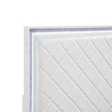 Lumin White California King Bed