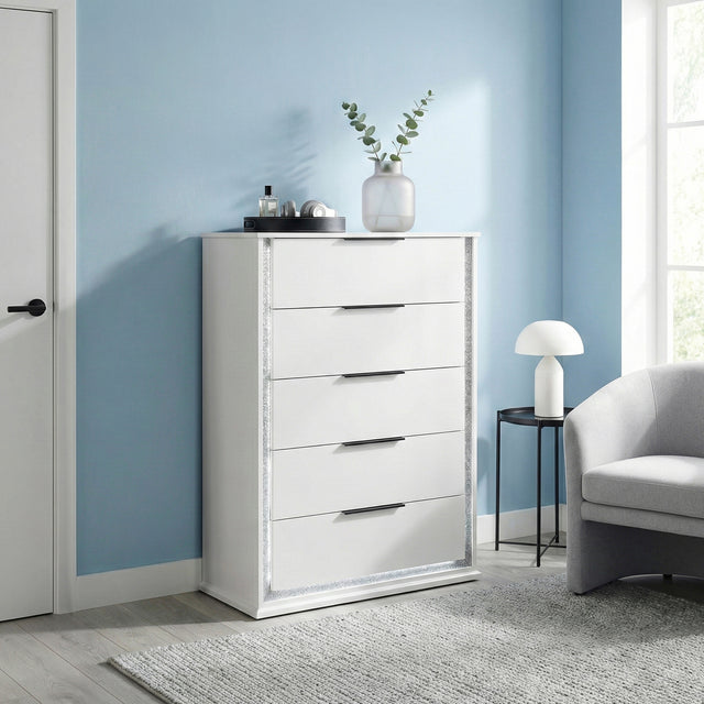 Lumin White Chest - Ornate Home