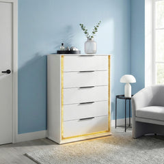 Lumin White Chest - Ornate Home
