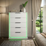 Lumin White Chest - Ornate Home