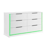 Lumin White Dresser - Ornate Home