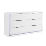 Lumin White Dresser - Ornate Home