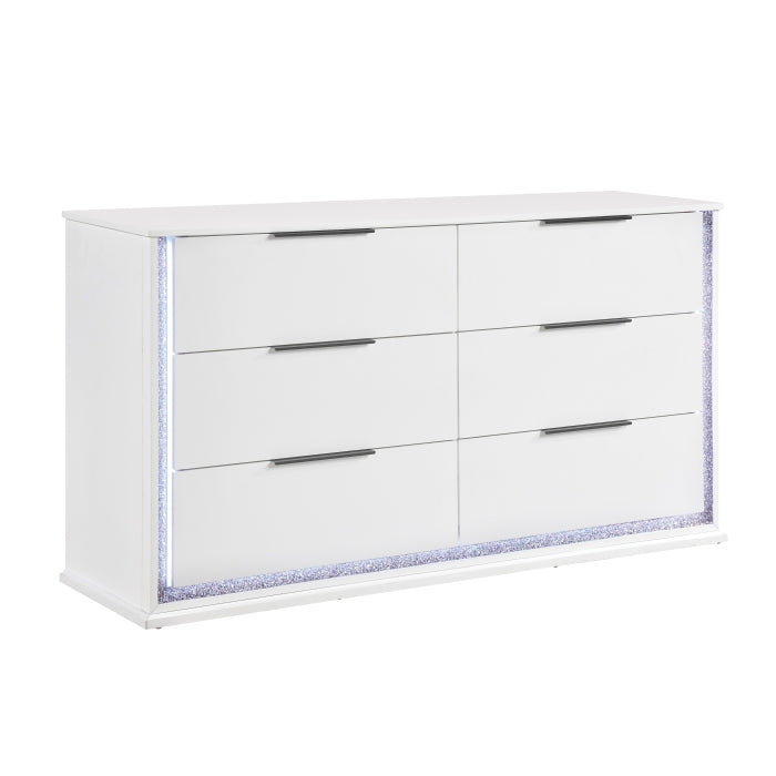 Lumin White Dresser - Ornate Home