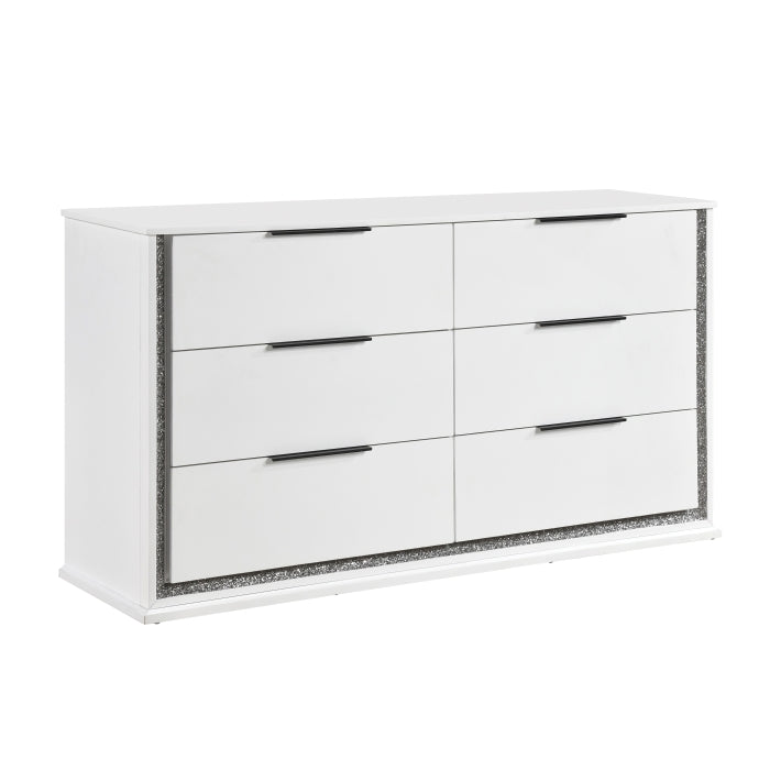 Lumin White Dresser - Ornate Home