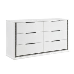 Lumin White Dresser - Ornate Home
