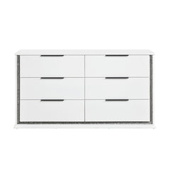 Lumin White Dresser - Ornate Home