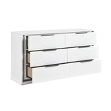 Lumin White Dresser - Ornate Home