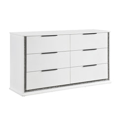 Lumin White Dresser - Ornate Home