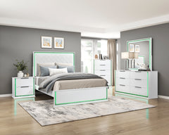 Lumin White Dresser - Ornate Home