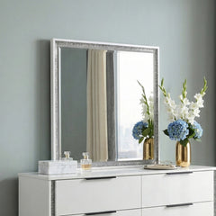 Lumin White Mirror - Ornate Home
