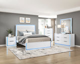 Lumin White Mirror - Ornate Home