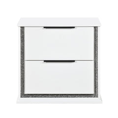 Lumin White Nightstand - Ornate Home