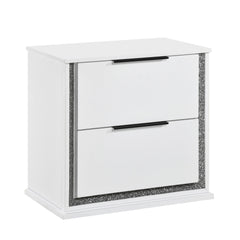 Lumin White Nightstand - Ornate Home