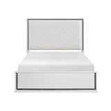 Lumin White Queen Bed - Ornate Home