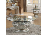 Lumina Silver 3pc Coffee Table Set  / HD-8908S - Ornate Home