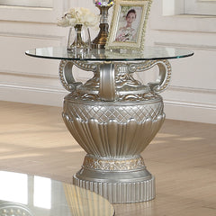 Lumina Silver 3pc Coffee Table Set  / HD-8908S - Ornate Home