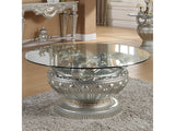 Lumina Silver Coffee Table  / HD-8908S - Ornate Home