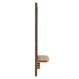 Lumina Walnut Mirror - Ornate Home
