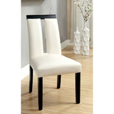 Luminar Black 7 Pc Dining Table Set - Ornate Home