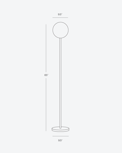 Luna LED Floor Lamp - Ornate Home