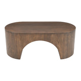 Luna Umber Brown Cocktail Table - Ornate Home