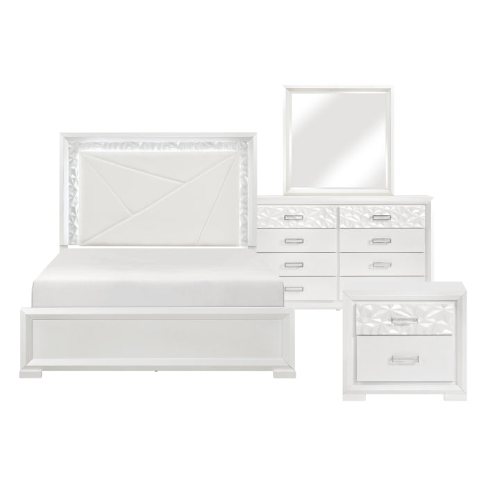 Luna Brown 4pc Bedroom Set