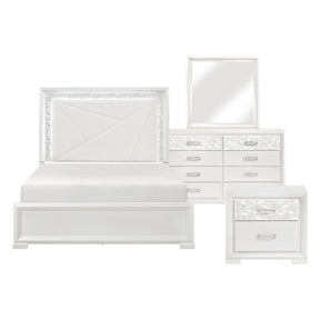 Luna Brown 4pc Bedroom Set