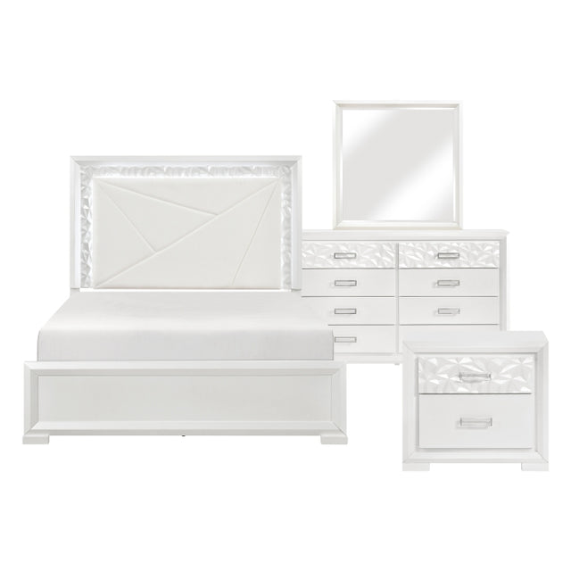 Luna Brown 4pc Bedroom Set