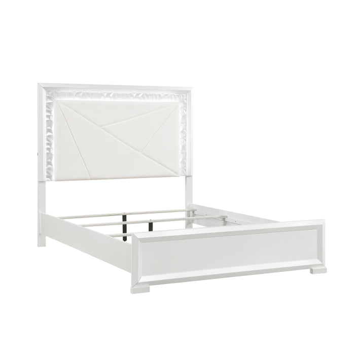 Luna White 4pc Bedroom Set