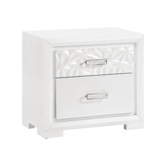 Luna White 4pc Bedroom Set - Ornate Home