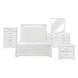 Luna White 5pc Bedroom Set
