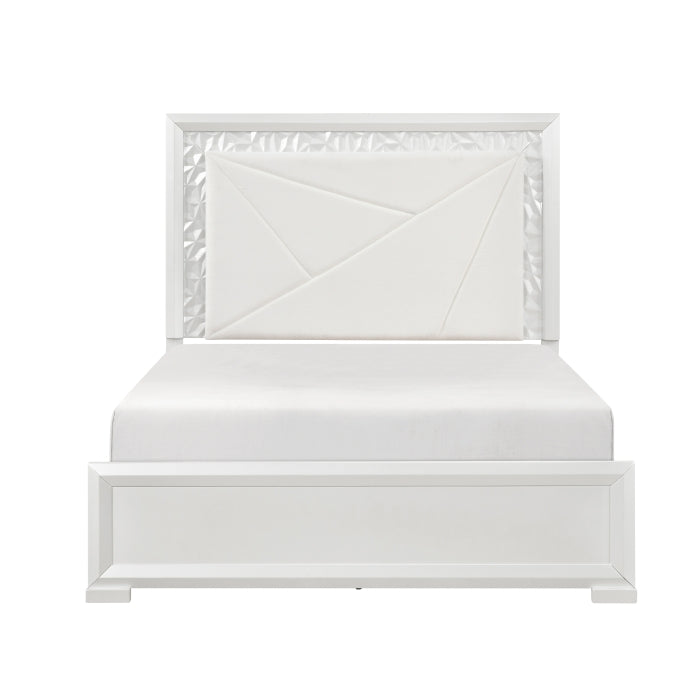 Luna White 5pc Bedroom Set
