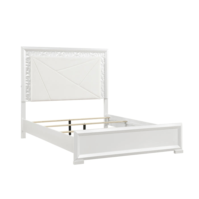 Luna White 5pc Bedroom Set