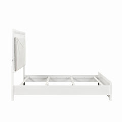 Luna White 5pc Bedroom Set - Ornate Home
