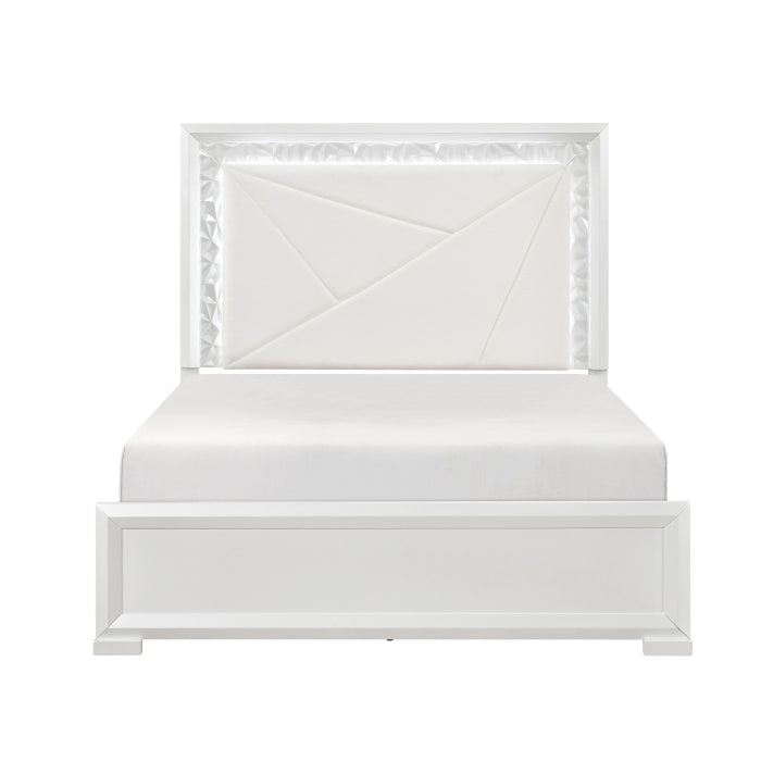 Luna White 5pc Bedroom Set