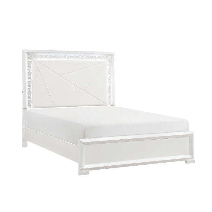 Luna White 5pc Bedroom Set