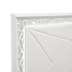 Luna White 5pc Bedroom Set - Ornate Home