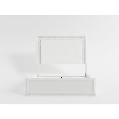 Luna White Full Bed - Ornate Home