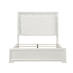 Luna White Full Bed - Ornate Home