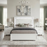 Luna White Full Bed