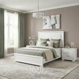 Luna White Full Bed