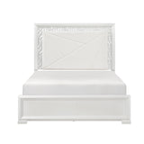 Luna White Full Bed - Ornate Home