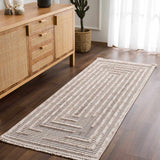 Lunao Elegant High/Low Area Rug - Ornate Home
