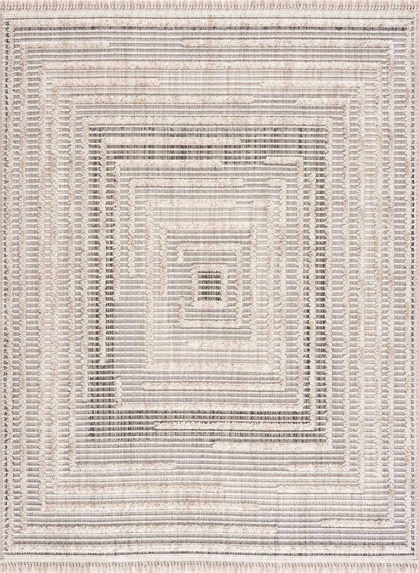 Lunao Elegant High/Low Area Rug - Ornate Home